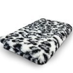Vetbed 150x100 cm - Black Leopard