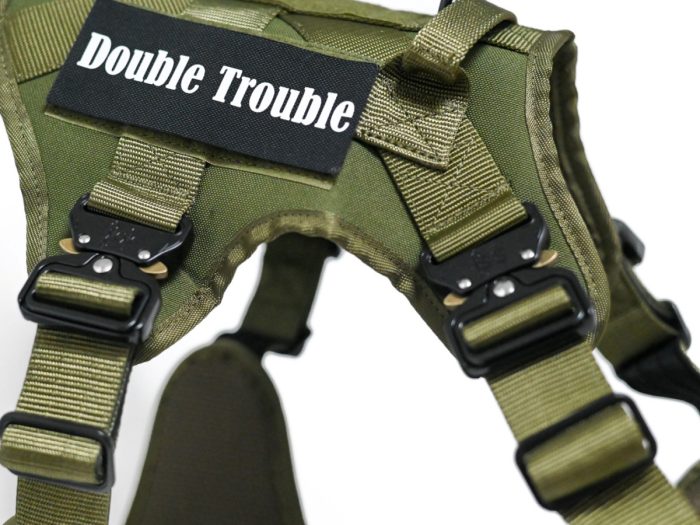 Večnamenska taktična oprsnica - Vojaško zelena - slika 3